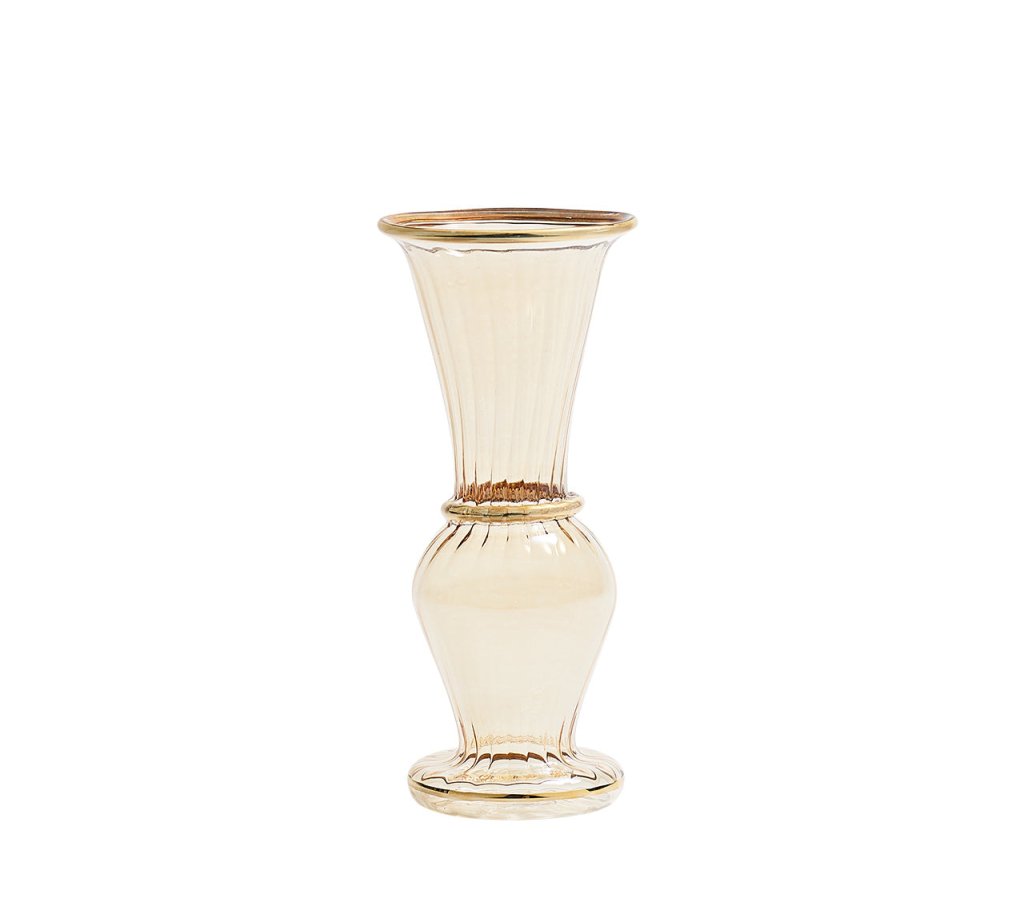 Kim Seybert, Inc.Trumpet Bud Vase in ChampagneHome Decor