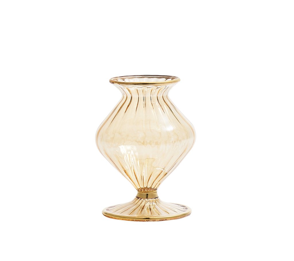 Kim Seybert, Inc.Scallop Bud Vase in ChampagneHome Decor