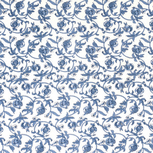 French Tablecloth Granada Cornflower Blue