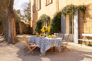 Provence Avignon Tablecloth in Blue & Marine