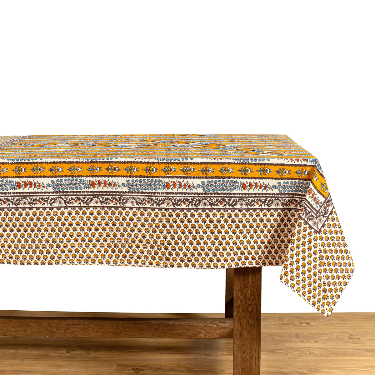 French Tablecloth Avignon Dijon & Blue