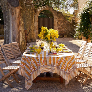 French Tablecloth Avignon Dijon & Blue