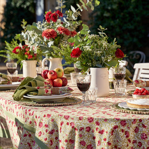 Meadows Napkins Red & Green, Set of 6