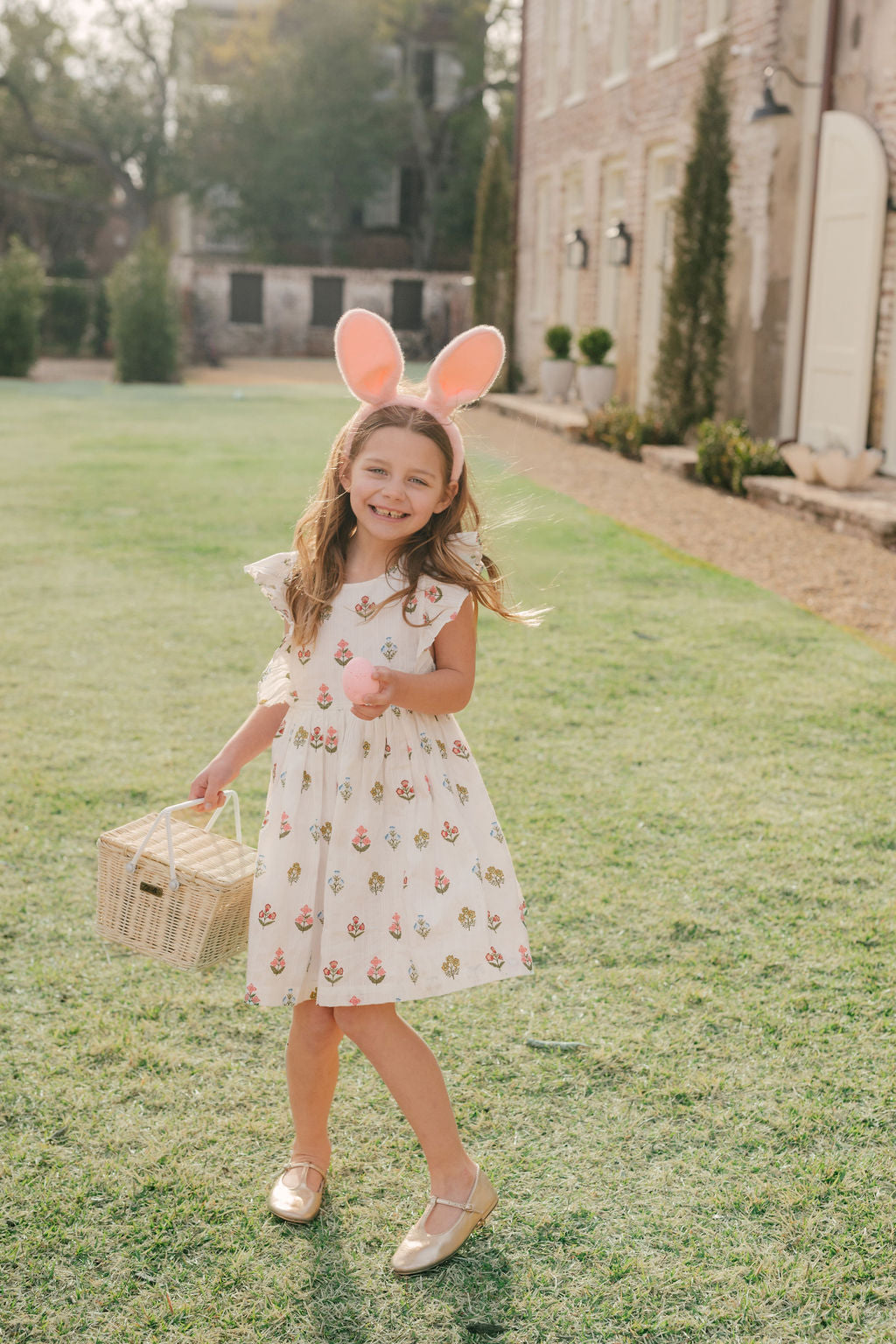 OTM Exclusive: Girls Marceline Dress in Wildflower Floral