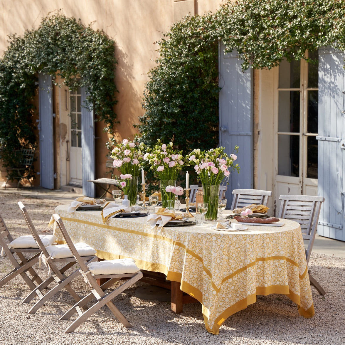 French Tablecloth Meadows Dijon