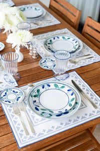 Pedralbes Placemat in Navy