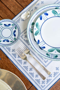 Pedralbes Placemat in Navy