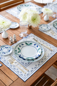 Pedralbes Placemat in Navy