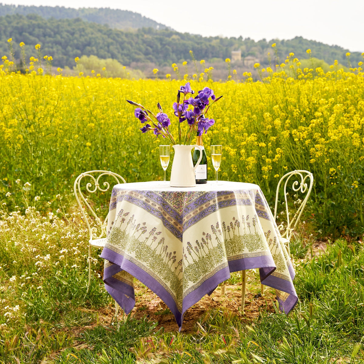 French Tablecloth Lavender