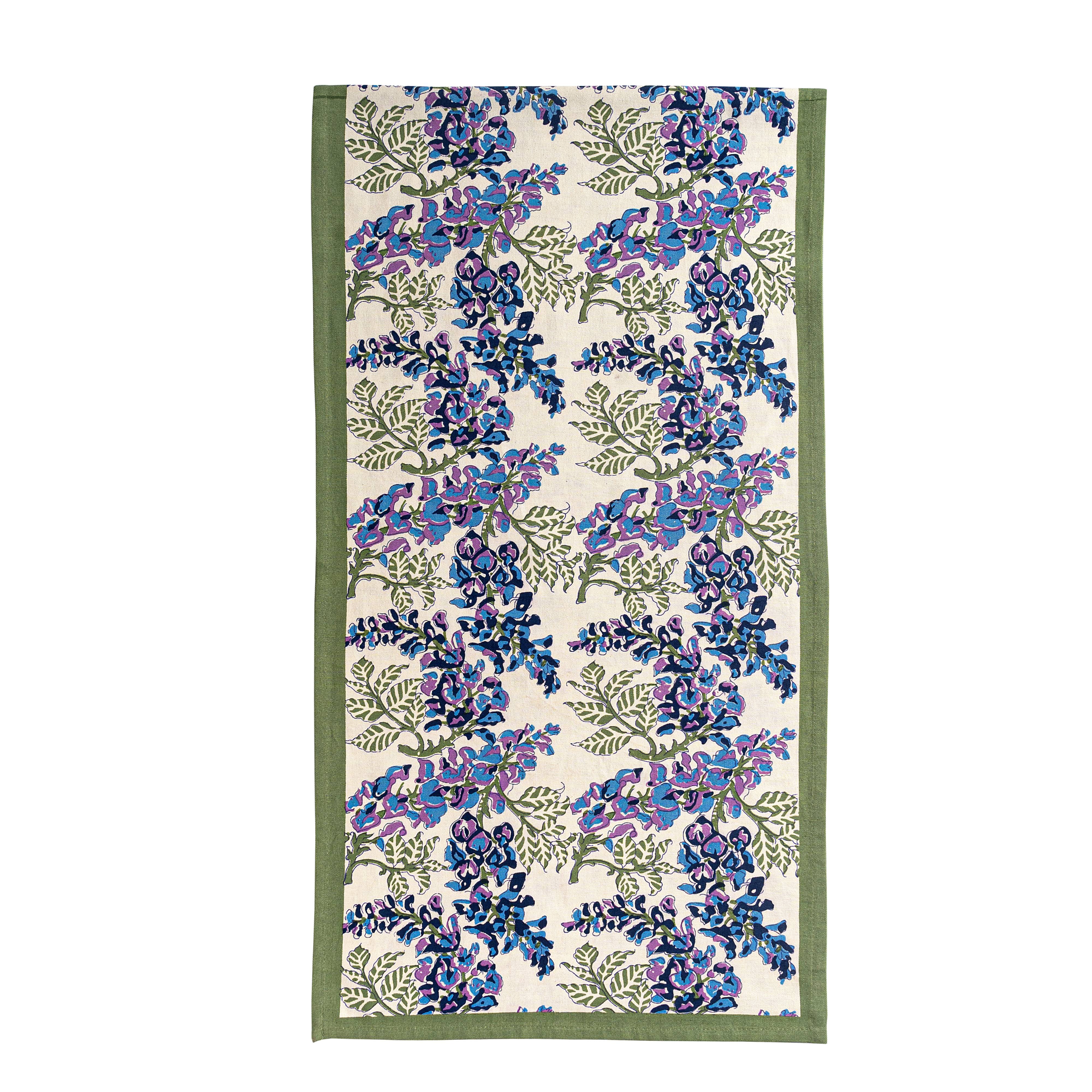 Wisteria Green & Blue Runner