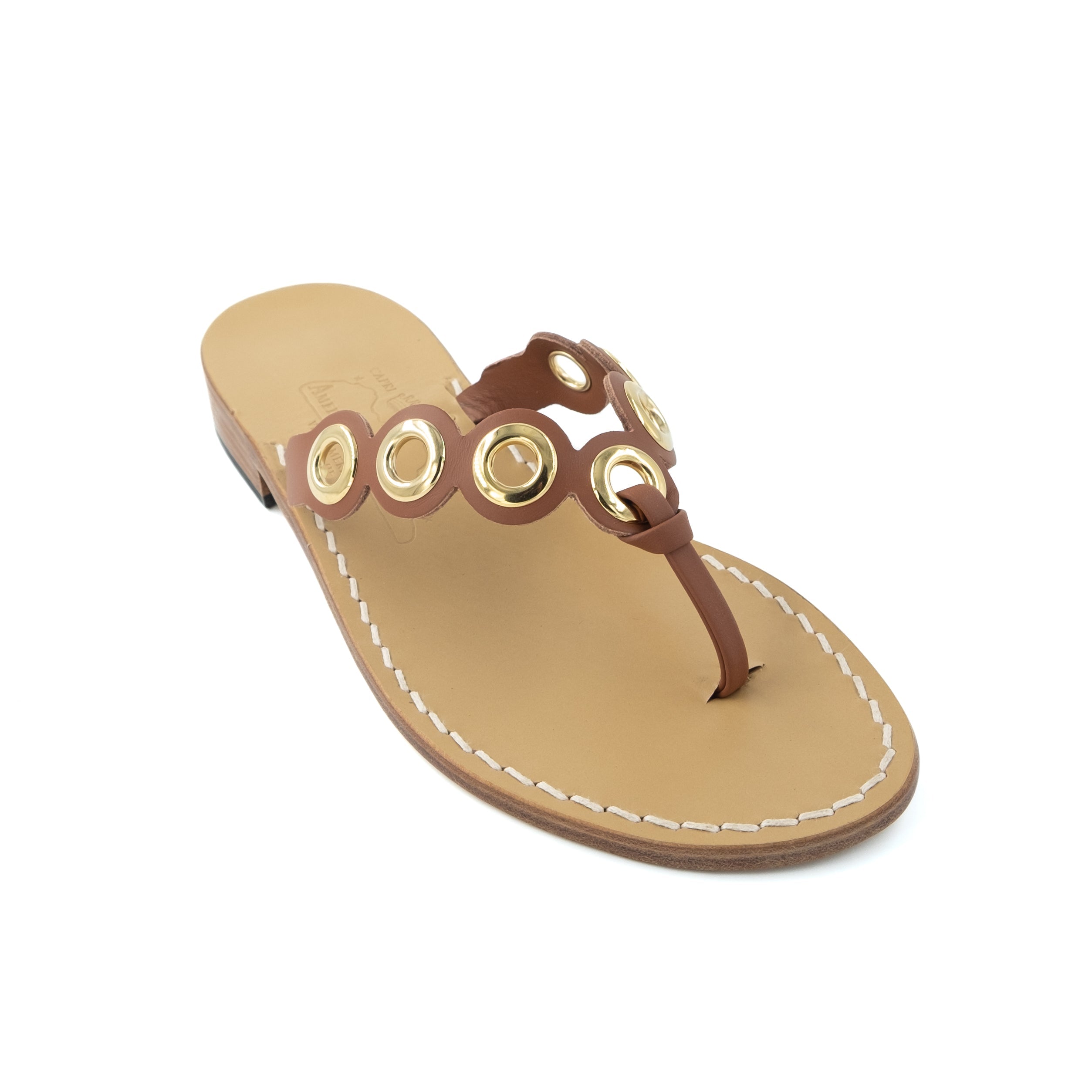 Tara Leather Thong Sandal