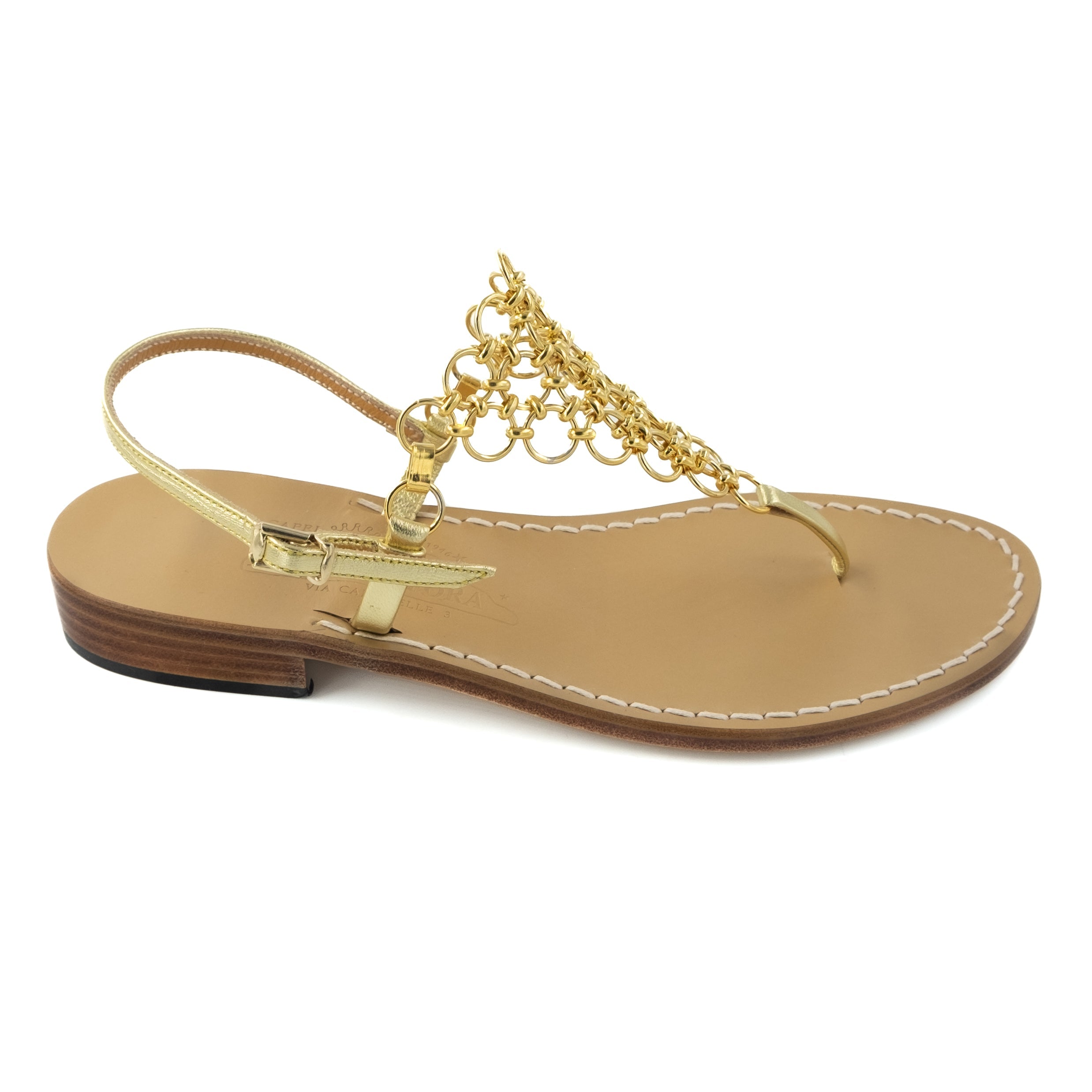 K Leather Thong Sandal