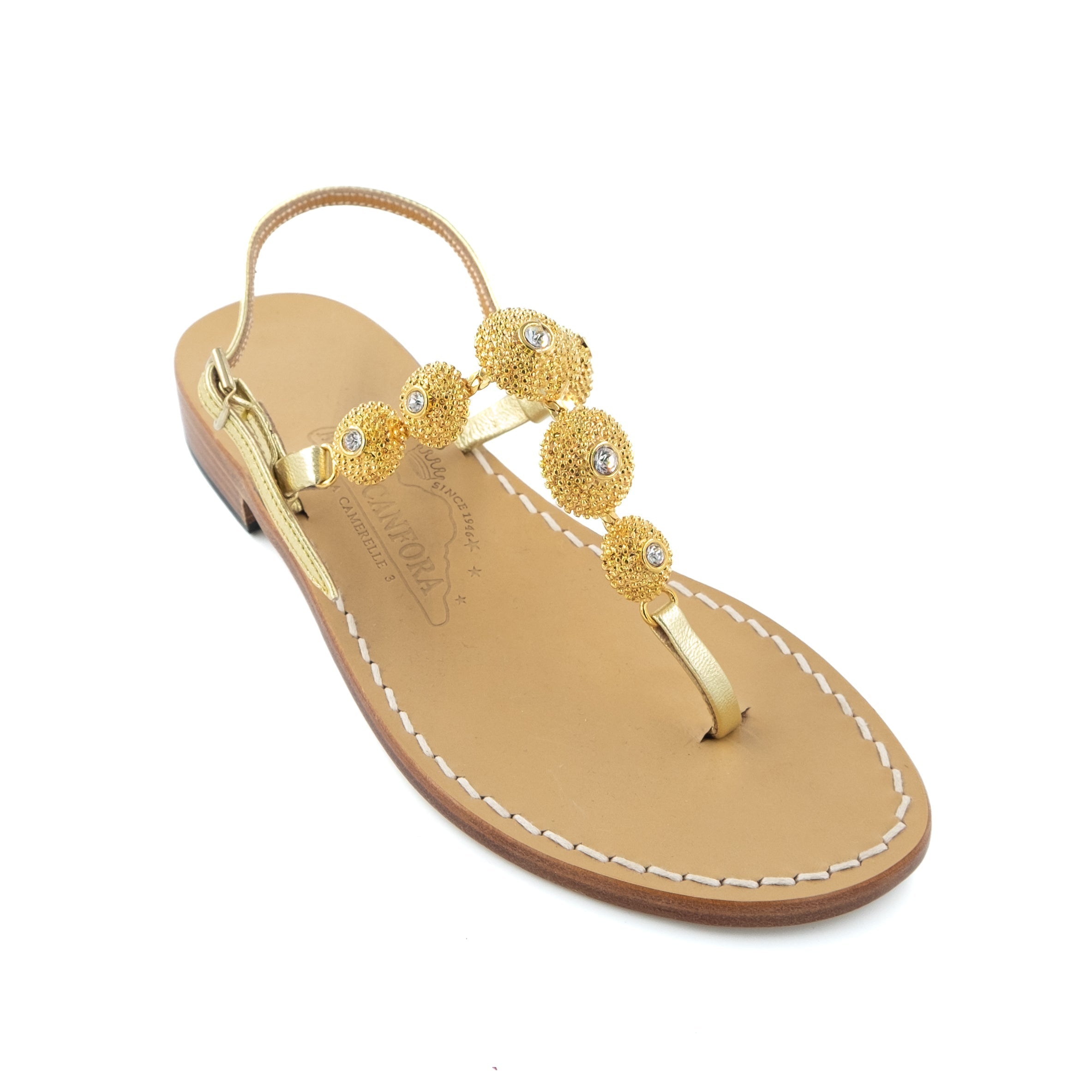 Adele Leather Thong Sandal