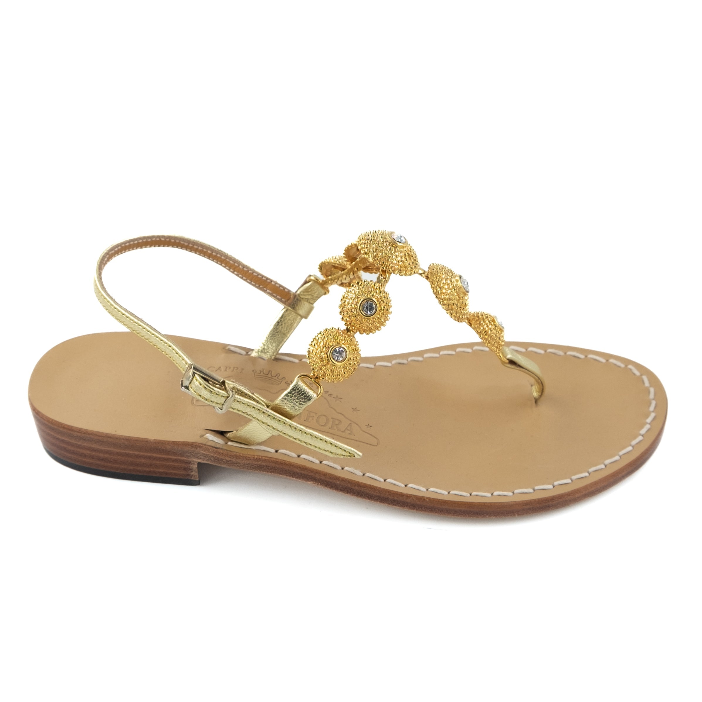 Adele Leather Thong Sandal