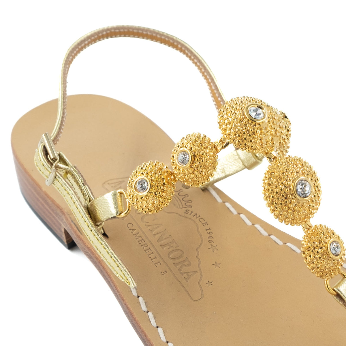 Adele Leather Thong Sandal