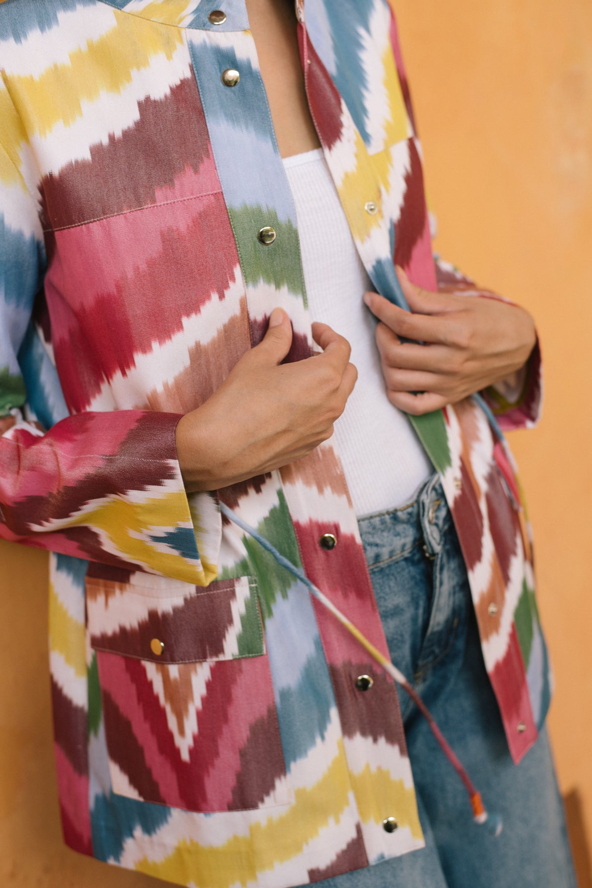 Rainbow Ikat Jacket