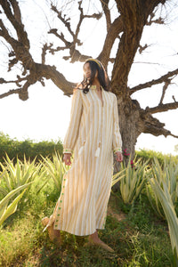 Gold Palm Caftan