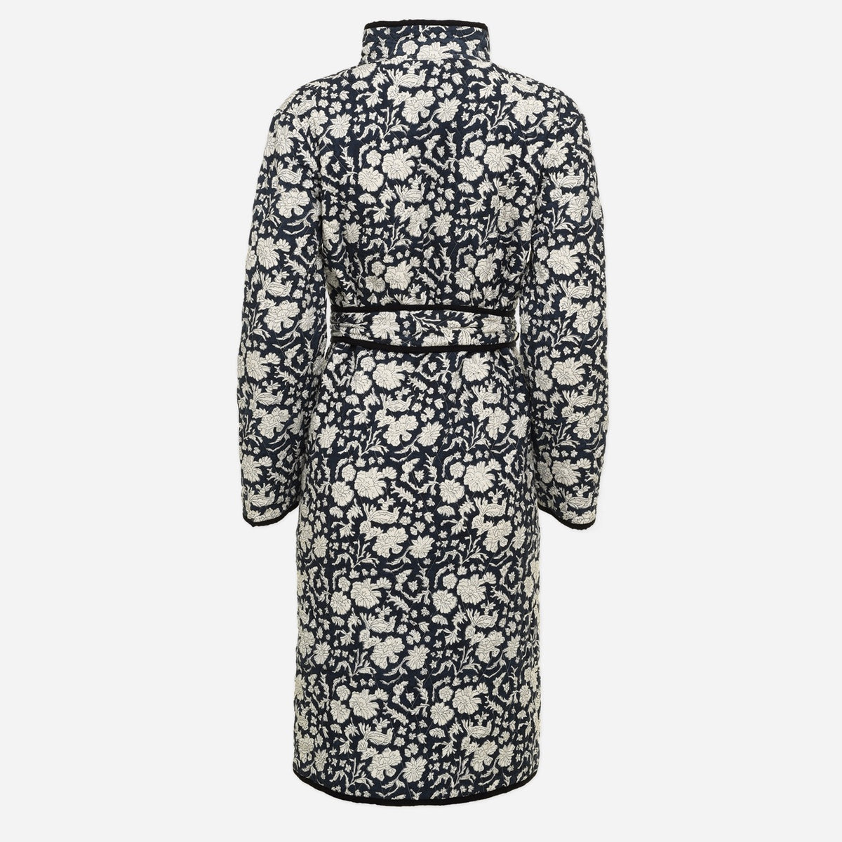 Jiya Coat in Indigo Blue