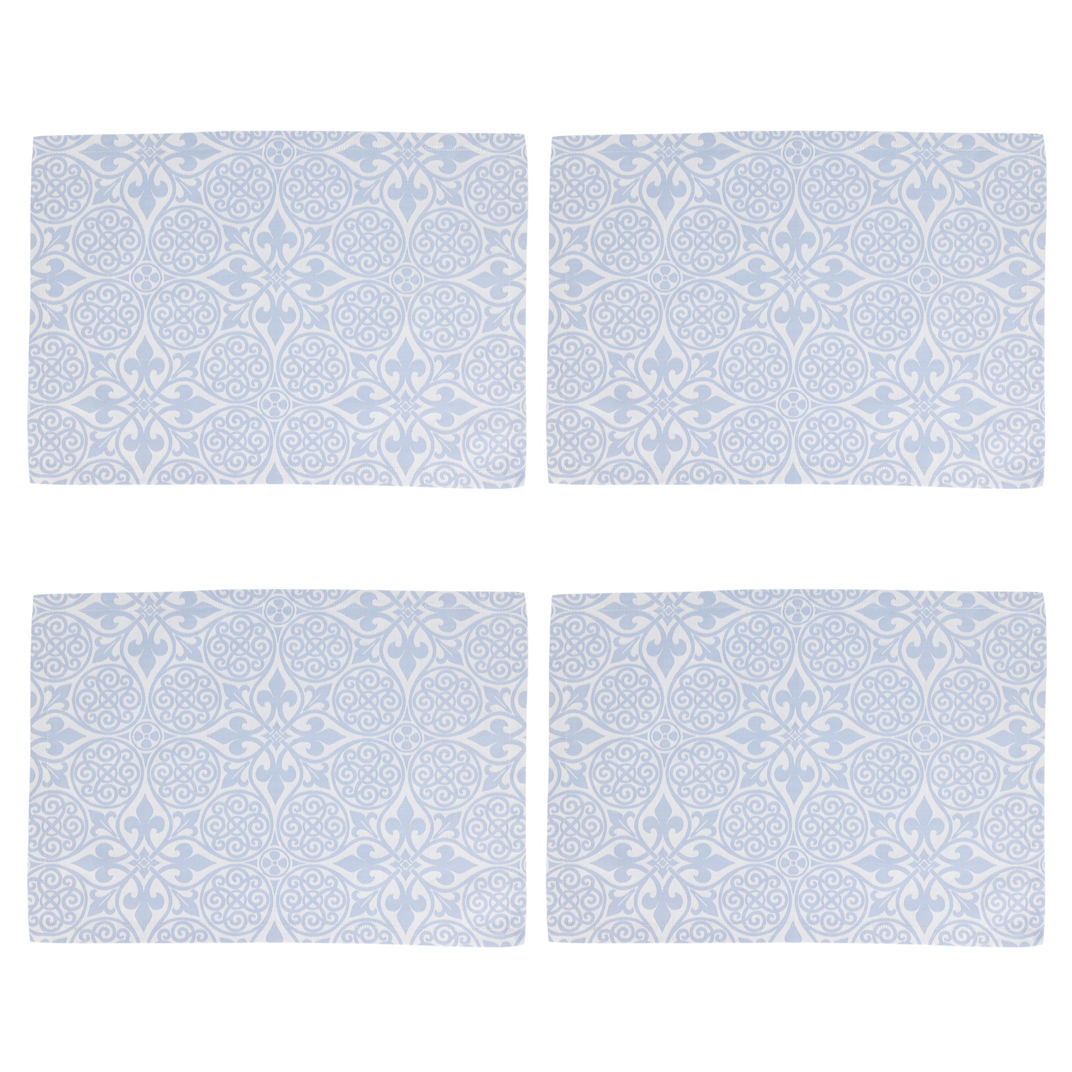 Damask Placemats, Set of 4