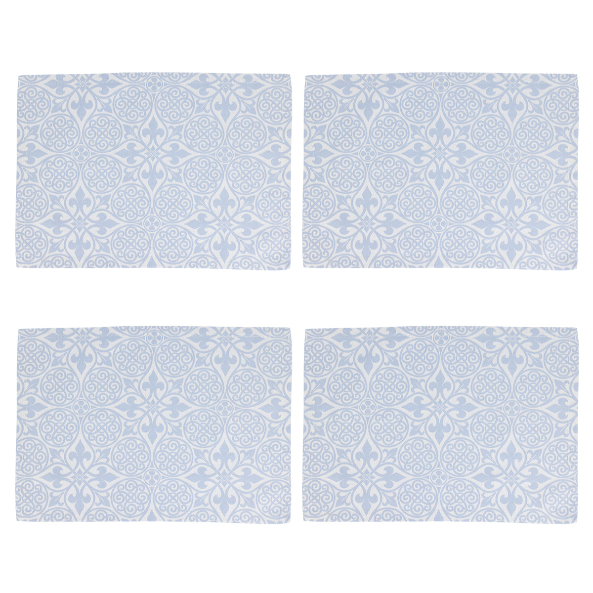 Damask Placemats, Set of 4