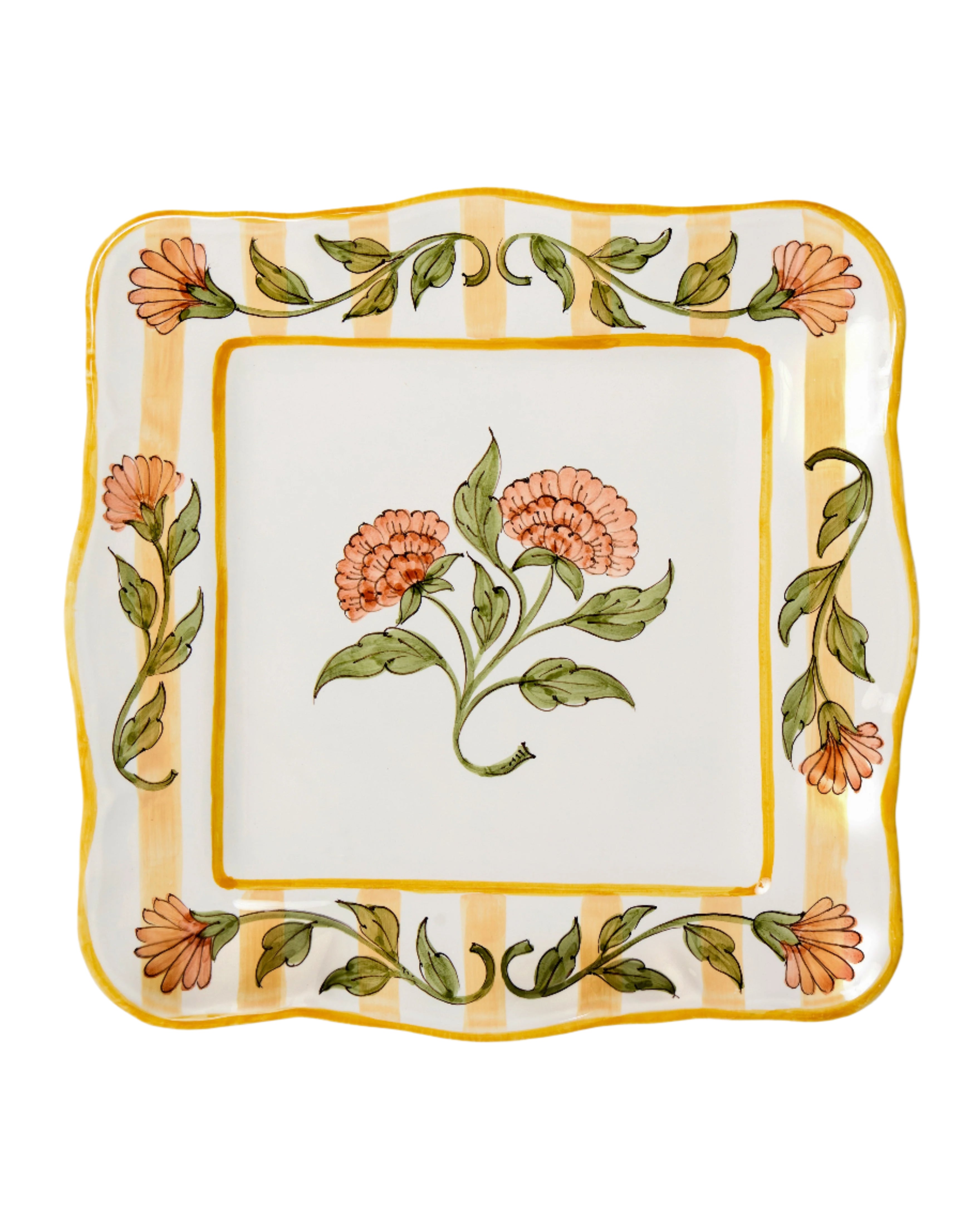 DESTREE x Cabana Charger Plate in Yellow