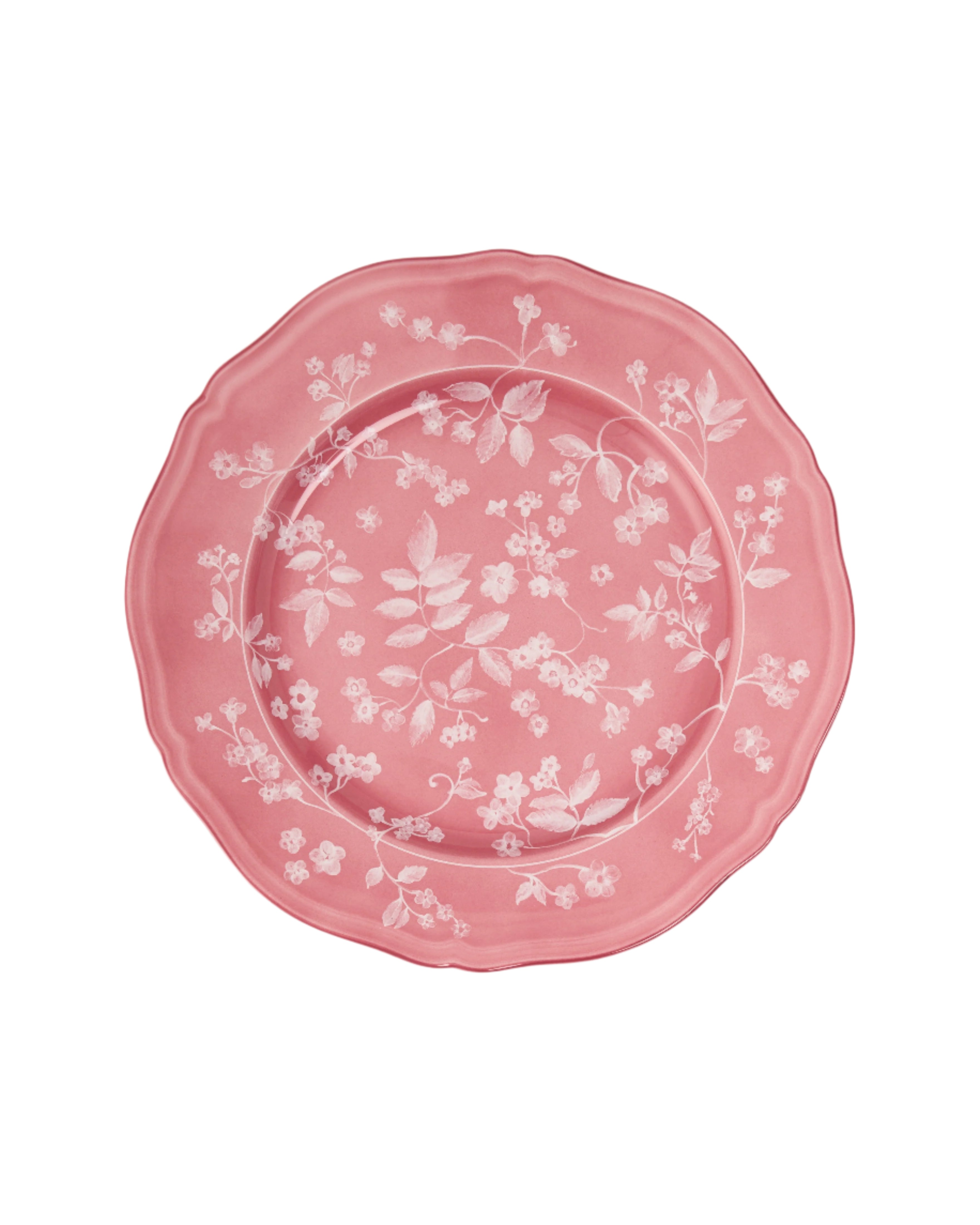 Ginori x Cabana Floral Dinner Plate in Pink