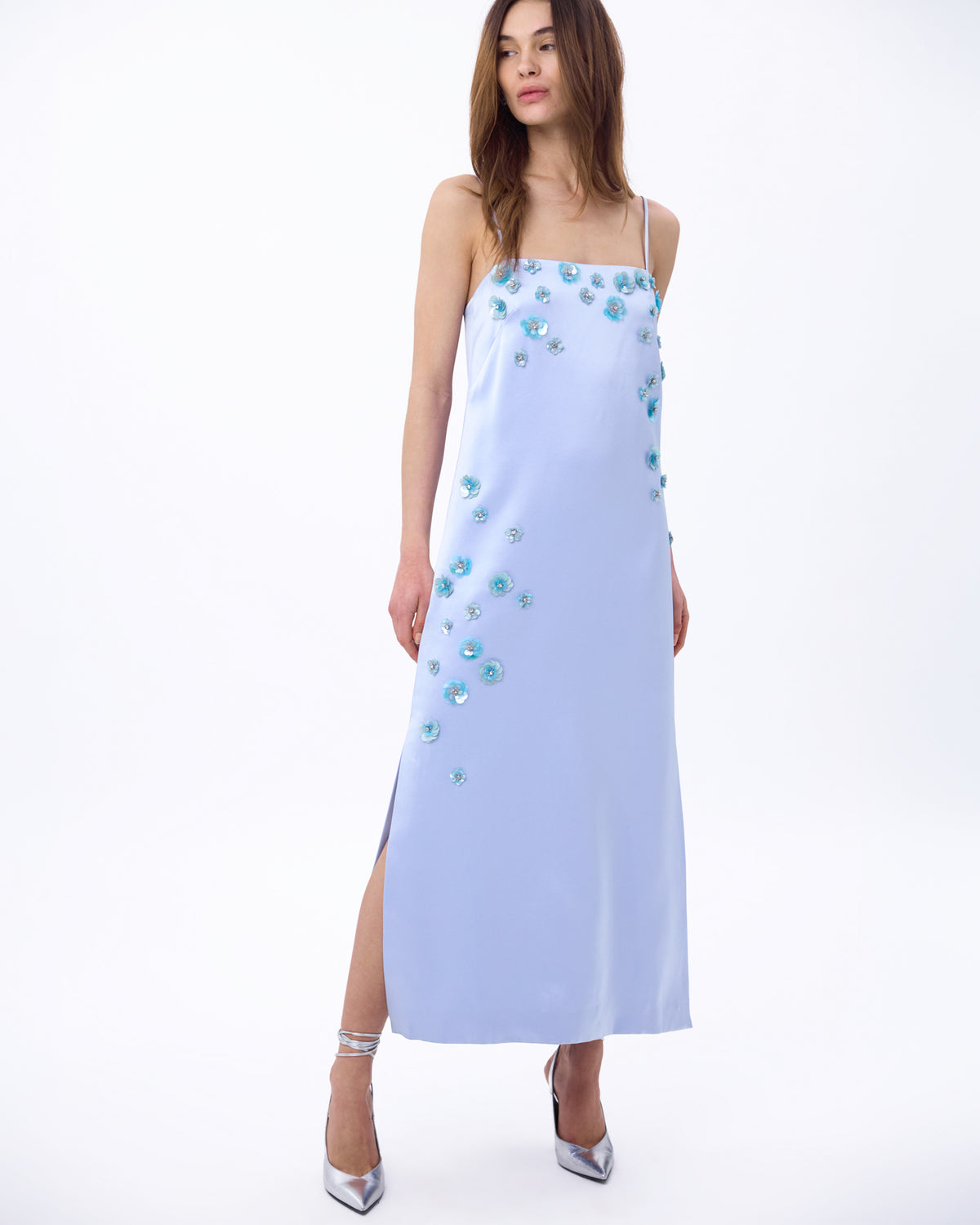 Daisy Dress in Powder Blue