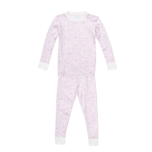 Joy Street Kids Dallas Fort_Worth Pink Two Piece Pajamas