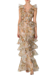Carmen Gown in Floral