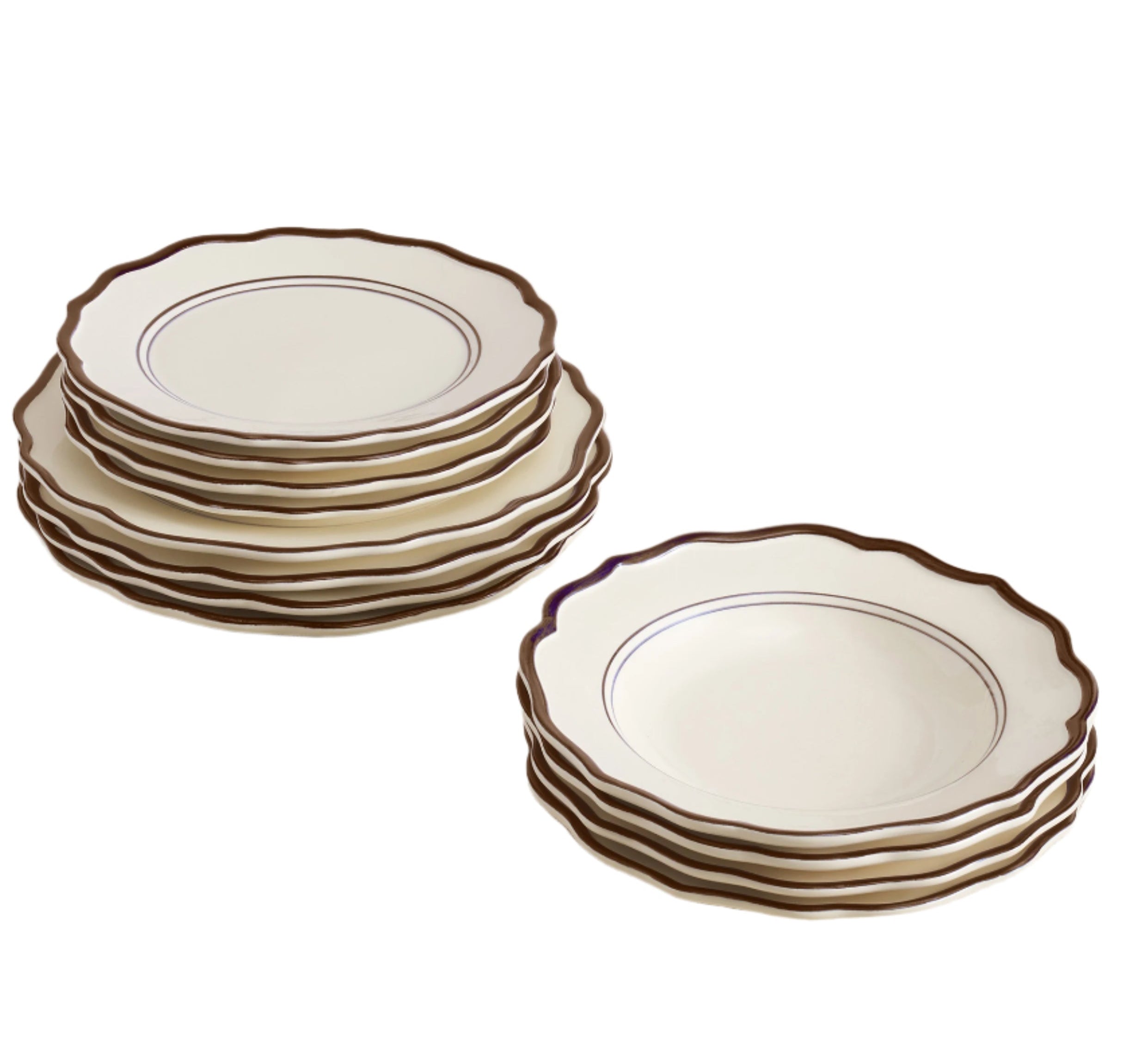 Darlene 12-Piece Set with Pasta Bowl