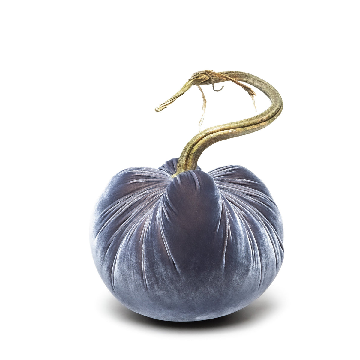 Denim Silk Velvet Pumpkin