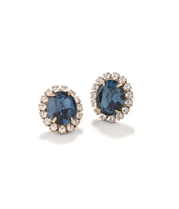 Diana Studs in Blue