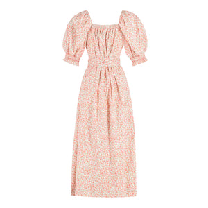 Women’s Bonjour Dress in Peach Floral