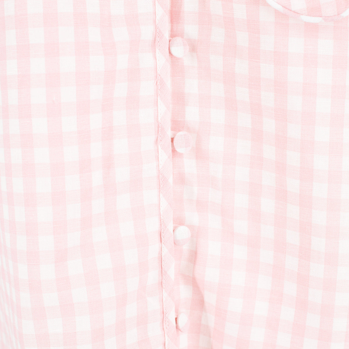 Women’s Gen Dress - Pink Gingham/ Peach