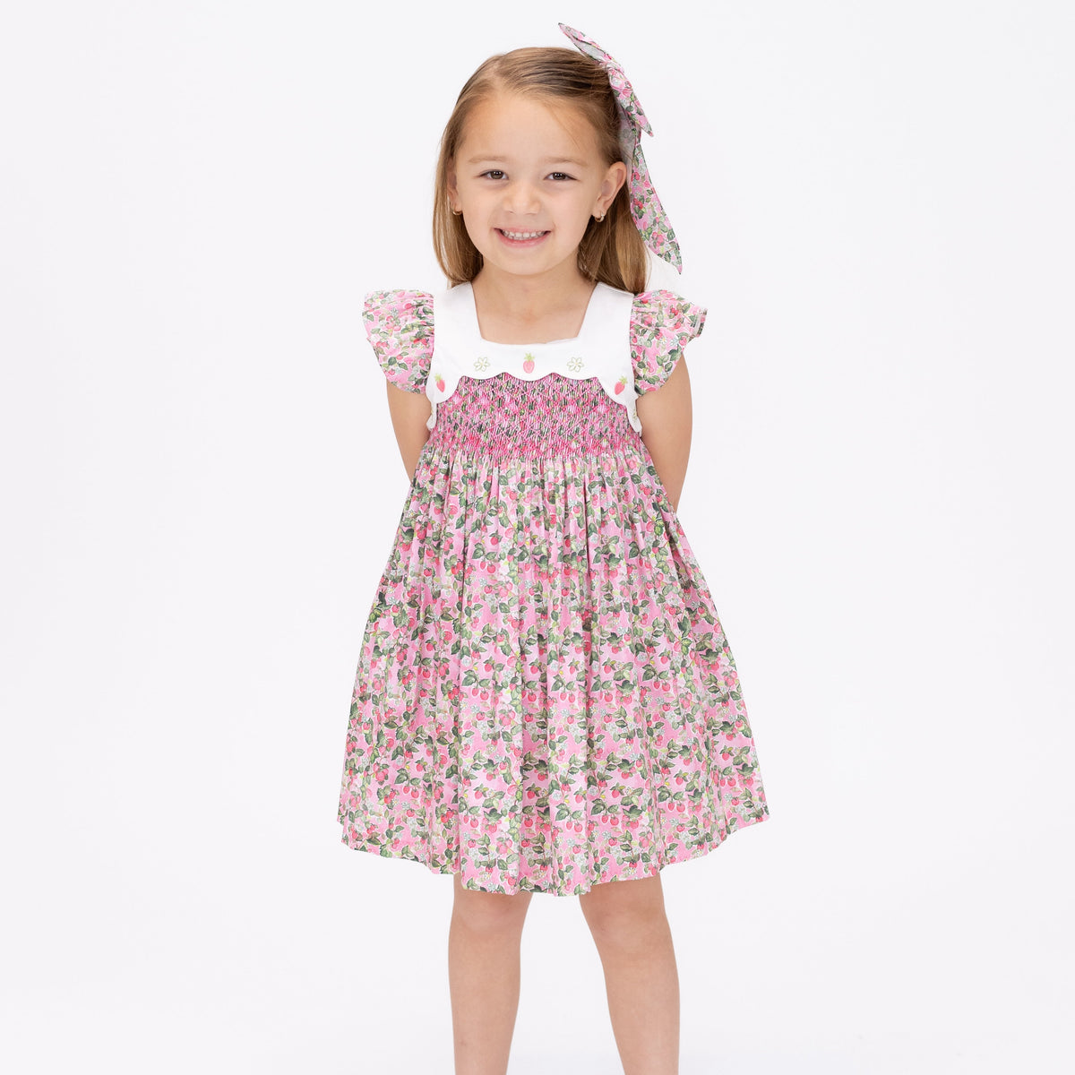 Strawberry Patch Girl Dress