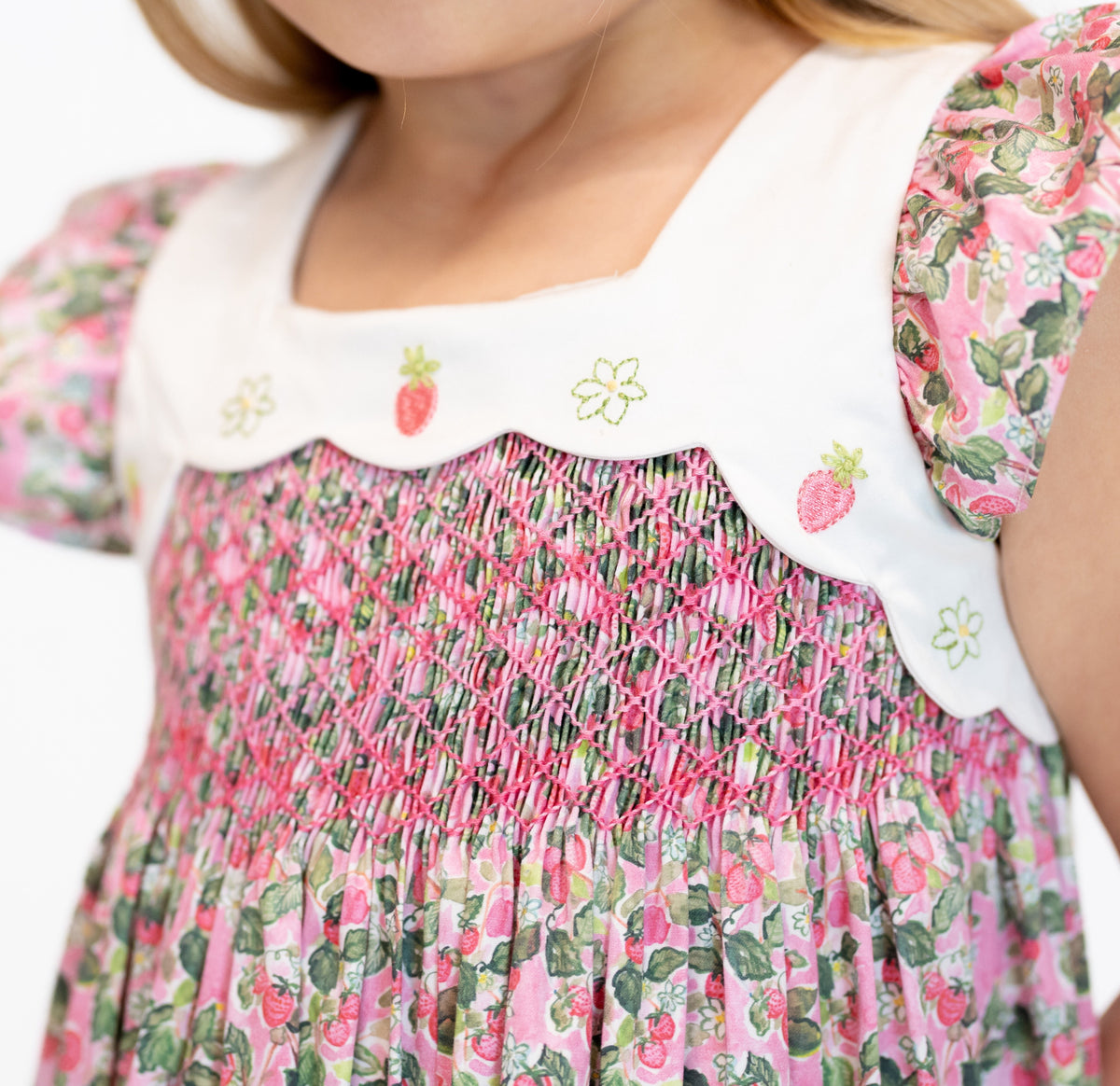 Strawberry Patch Girl Dress