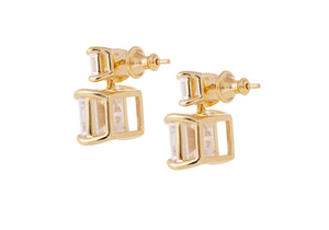 Rectangle Drop Earrings