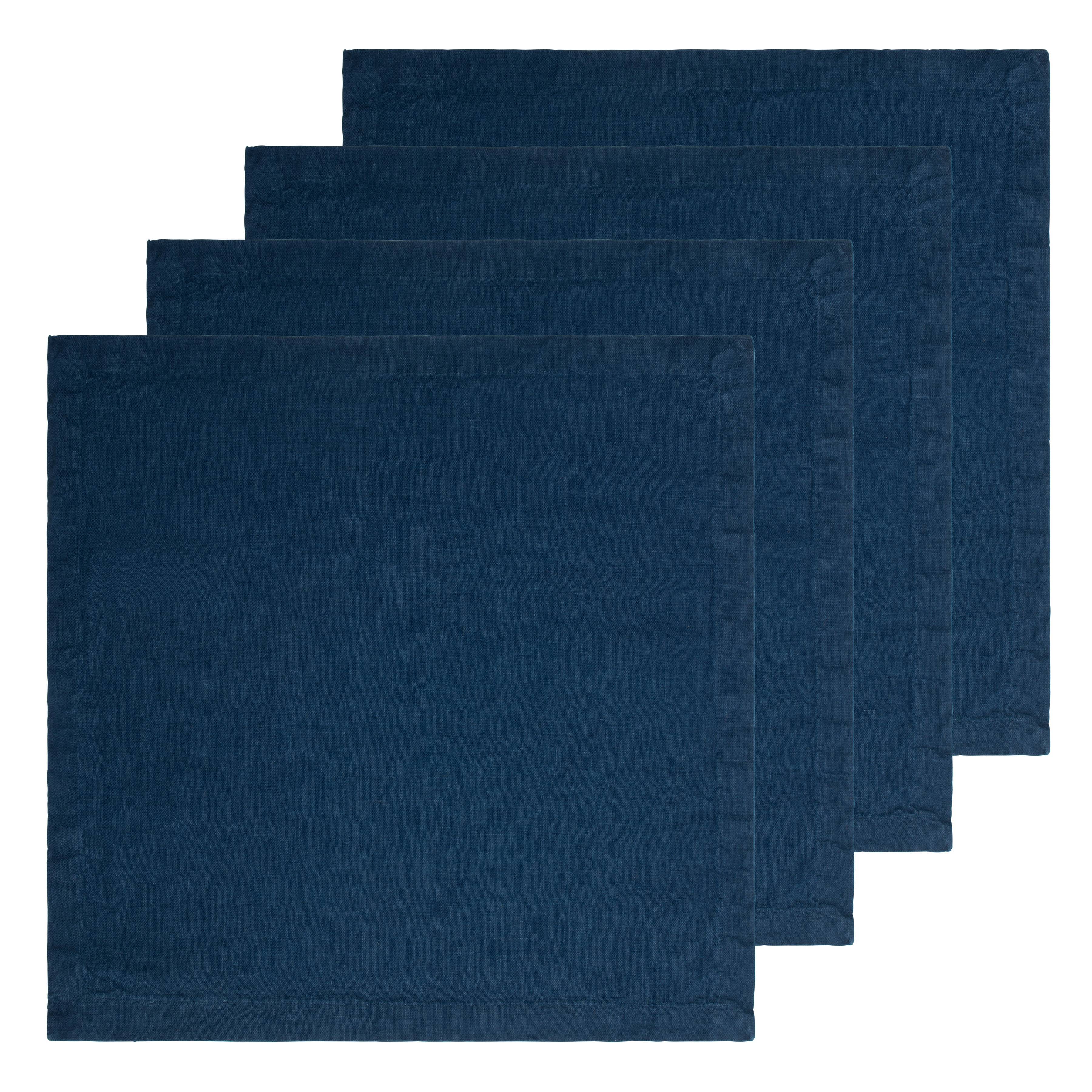 Everyday Napkin in Navy, Set of 4