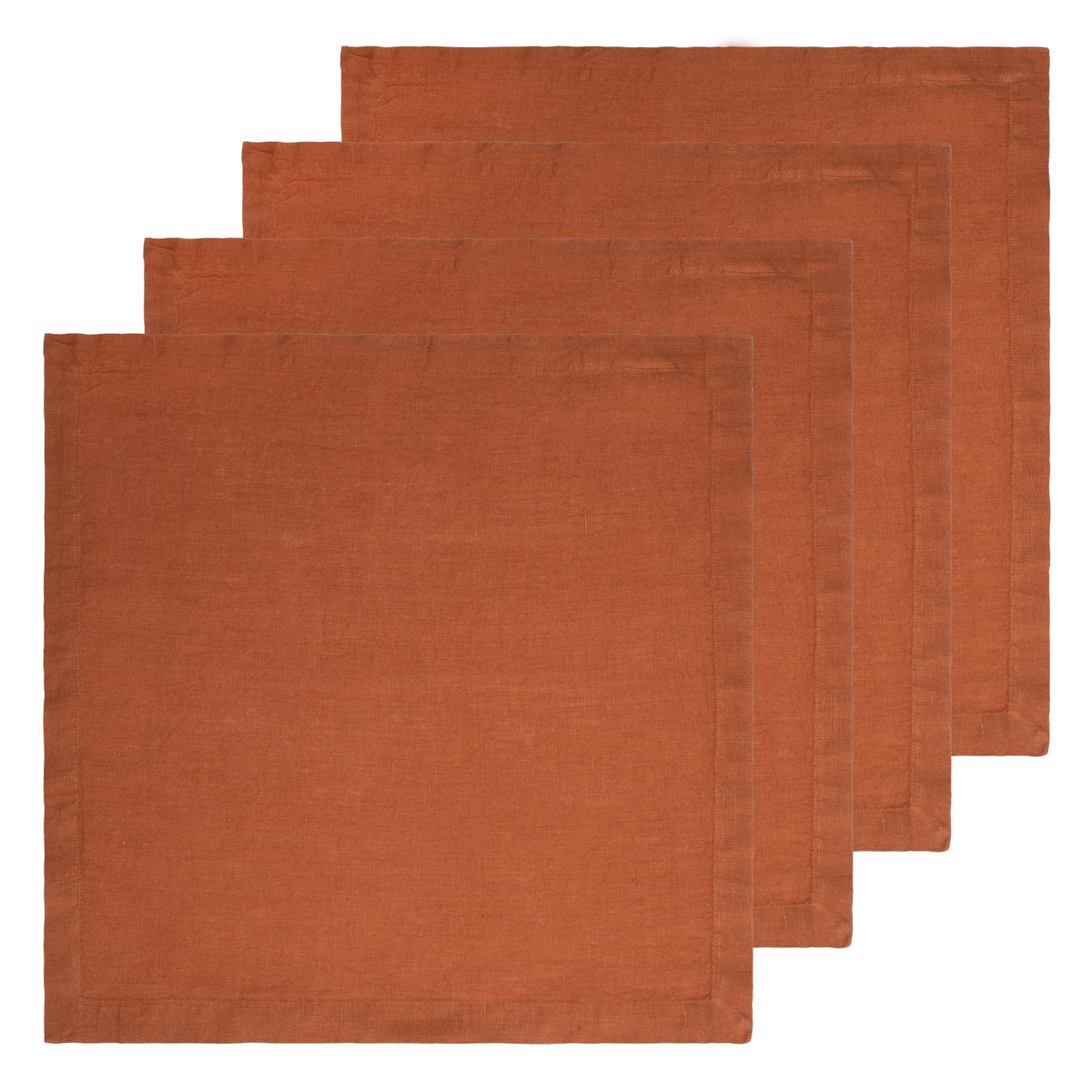 Everyday Napkin in Paprika, Set of 4