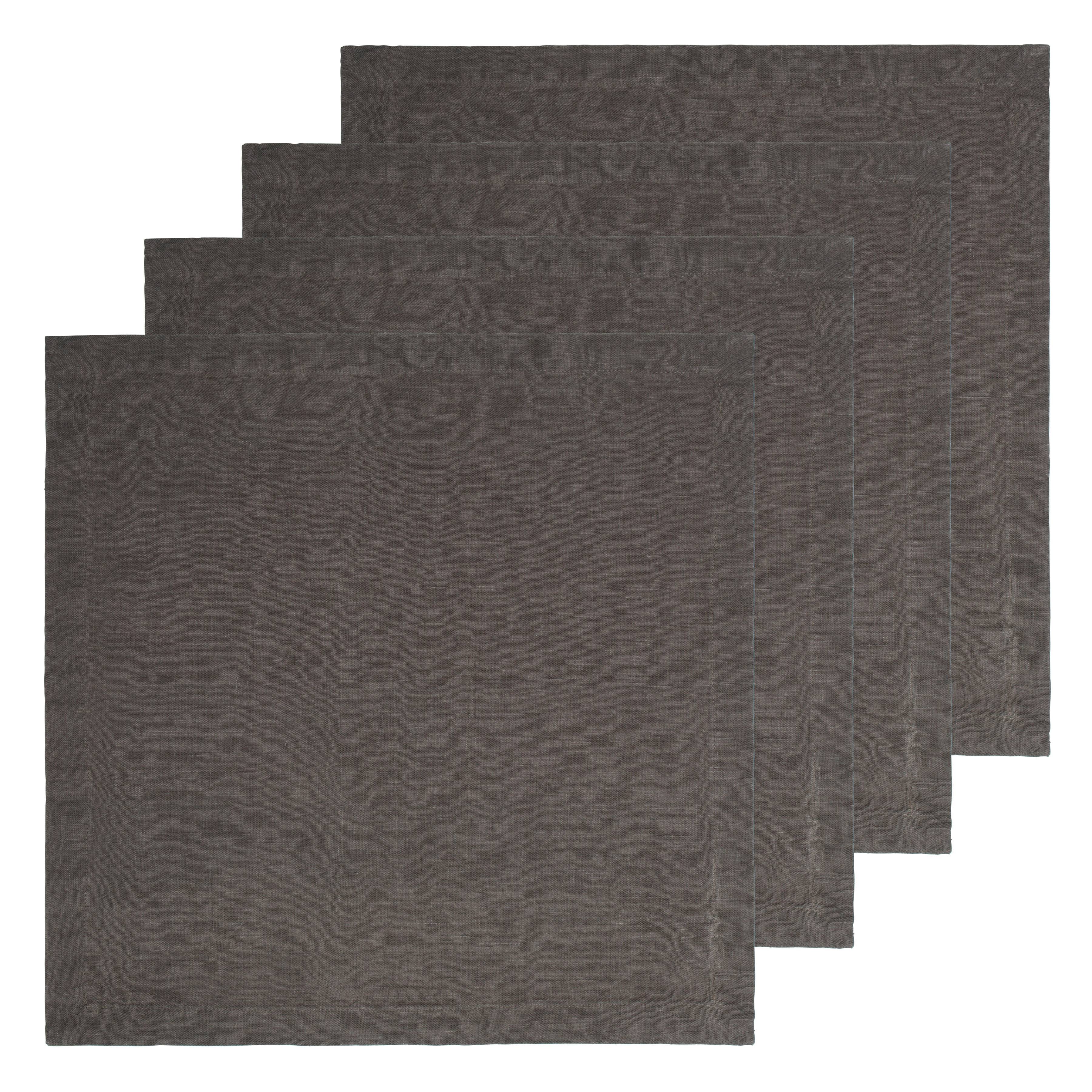 Everyday Napkin in Slate, Set of 4