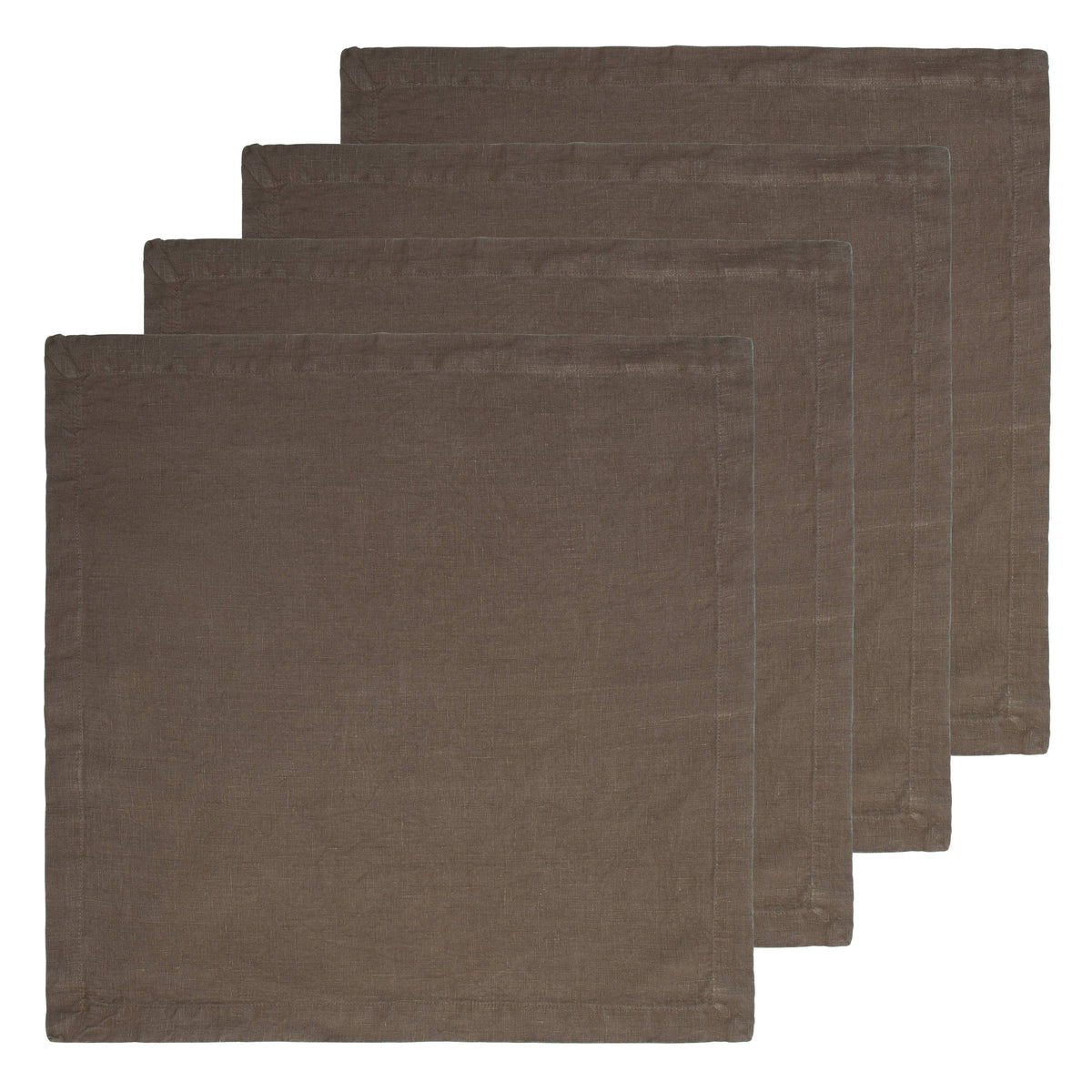 Everyday Napkin in Walnut, Set of 4