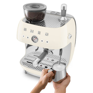 Semi-Automatic Espresso Machine EGF03 in Cream