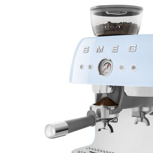 Semi-Automatic Espresso Machine EGF03 in Pastel Blue