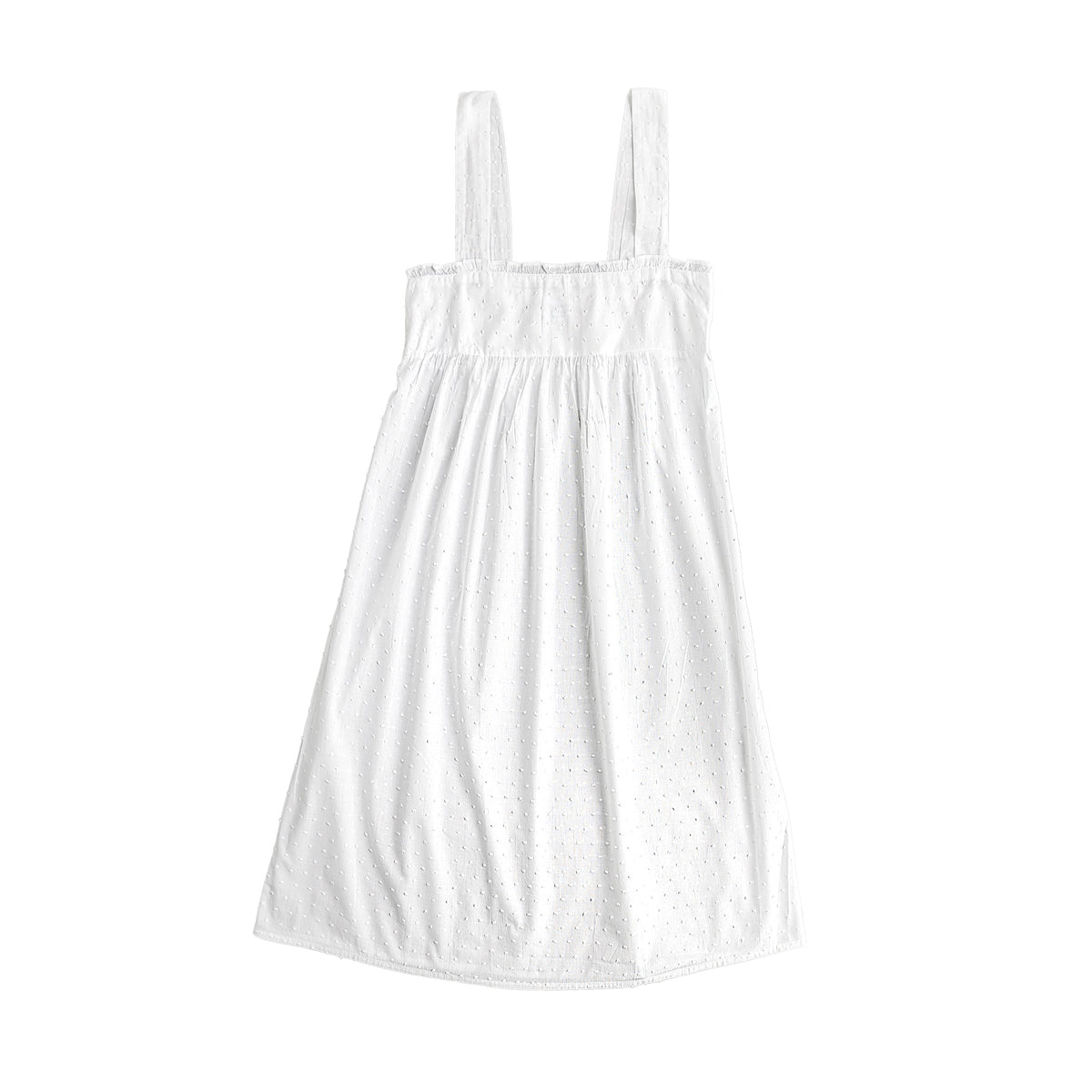 Annabelle White Cotton Nightgown