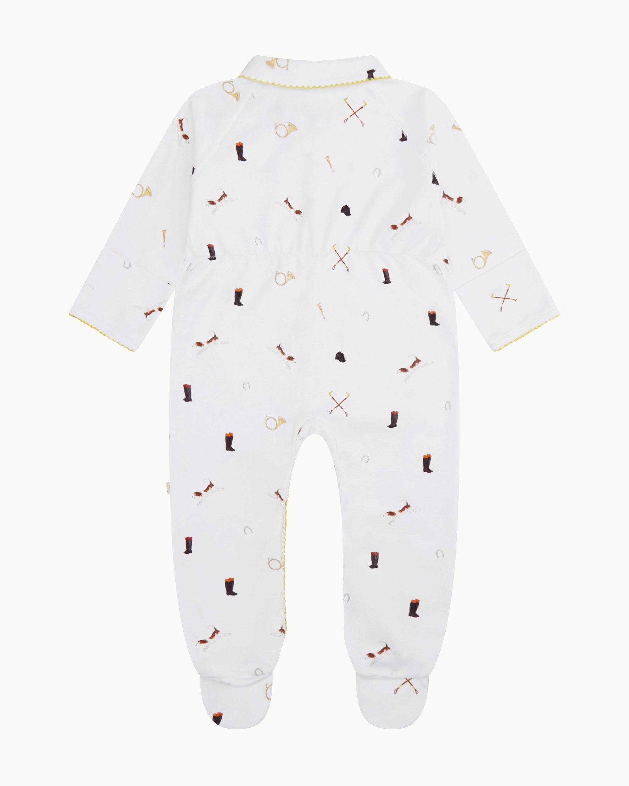 Equestrian Organic Cotton Sleepsuit