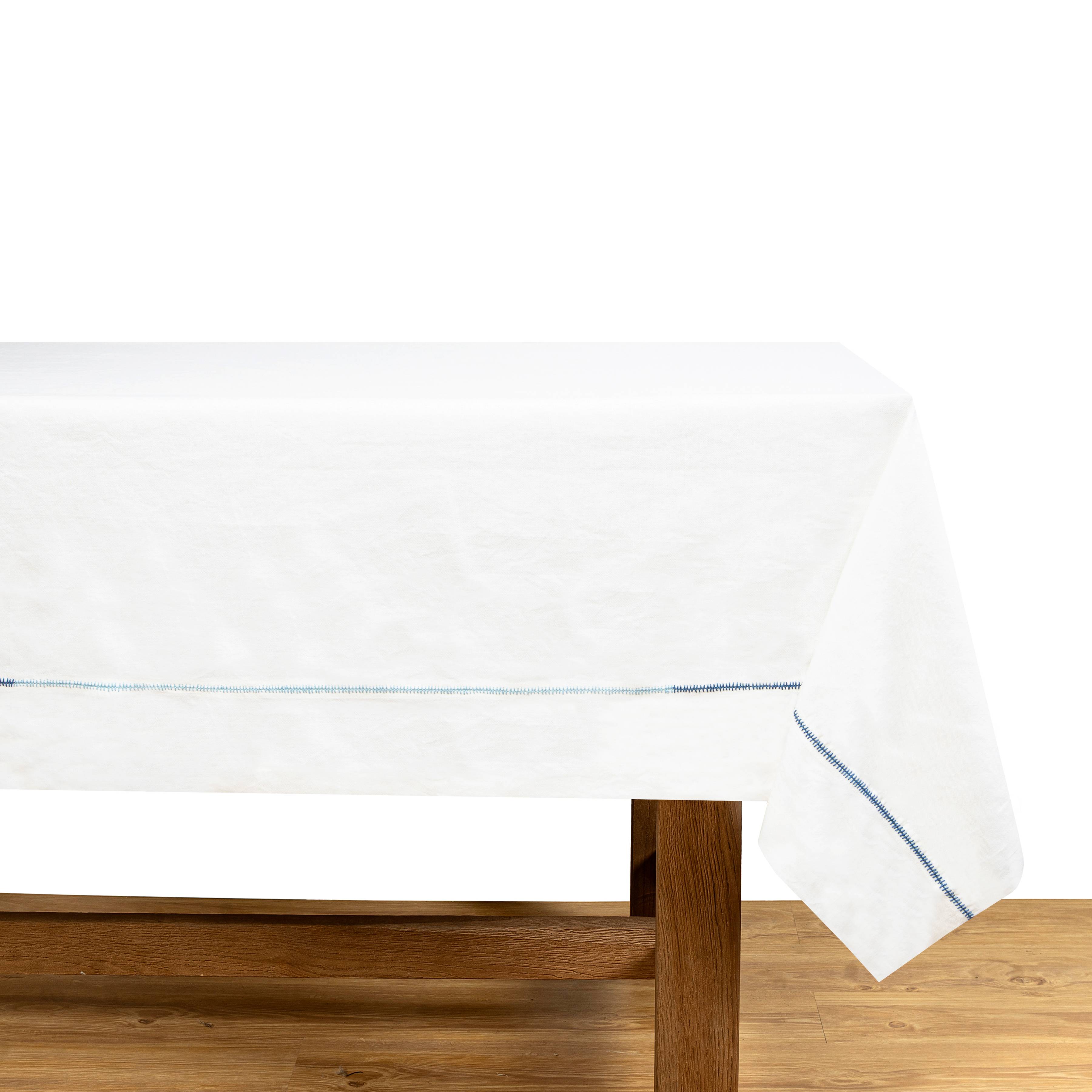 Embroidery White Tablecloth