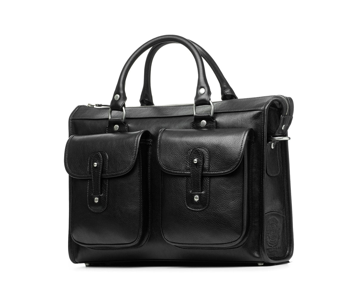 Examiner No. 5 | Vintage Black Leather