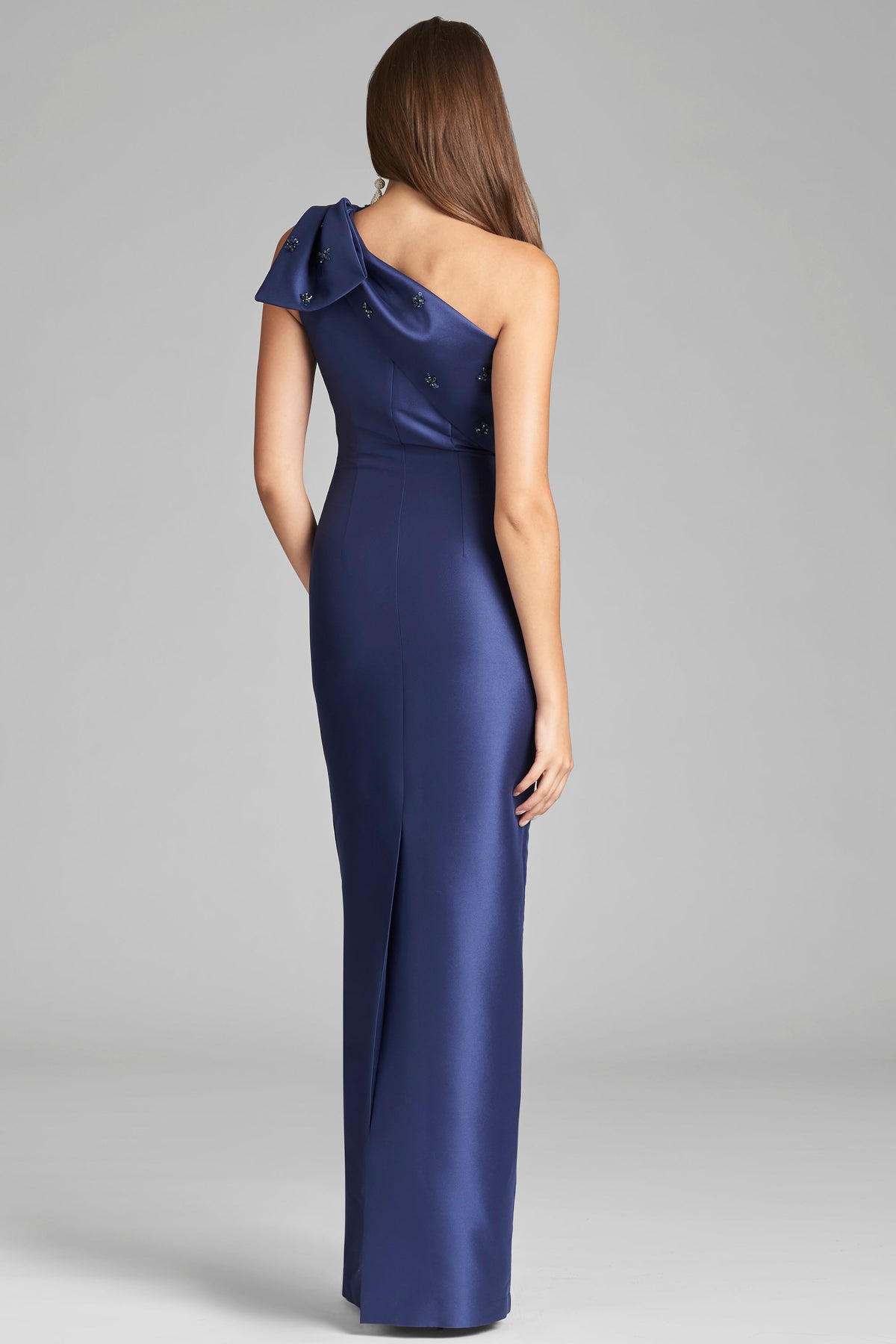 Olivia Gown in Washed Indigo