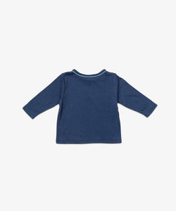 Edward Baby T-Shirt in Navy