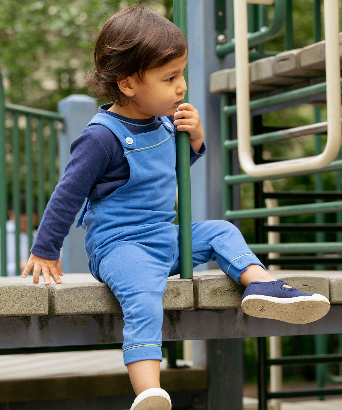 Edward Baby T-Shirt in Navy